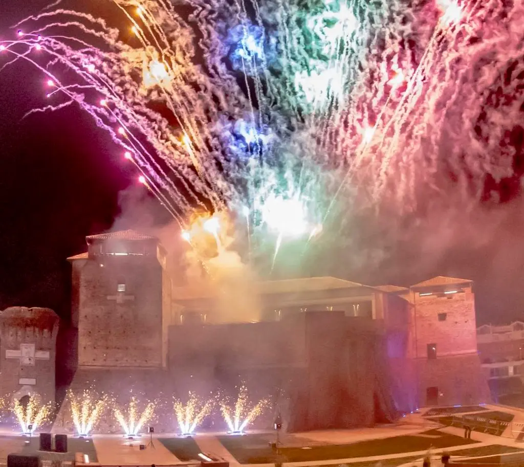fuochi al castello